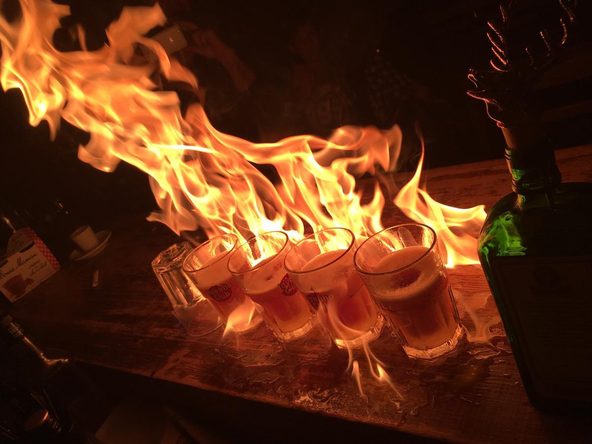 La Féclaz Hotel Le Central מראה חיצוני תמונה